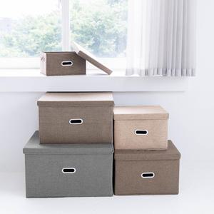 접이식 패브릭 리빙박스A 의류보관함 특대형 4color