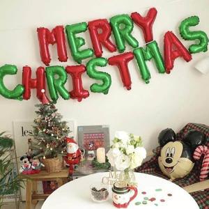 메리크리스마스 글자풍선 크리스마스 산타풍선 성탄절 트리 트리장식 산타모자 루돌프 전구 조명 홈파티 파티데코 용품 소품