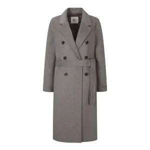 [베스띠벨리] 베스띠벨리 울혼방 더블 핸드메이드 롱코트BJHRX76440