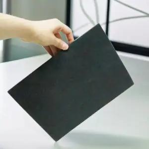 교재용 고무판 8절 흑색 판화 공예 조각판 DIY용 초등학생 미술 만들기재료 (2개)