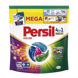 퍼실 딥클린 플러스 4in1 세탁 캡슐 세제 디스크 칼라젤 54개입