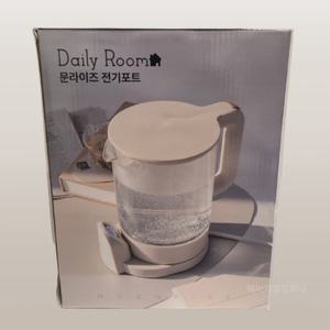 [데일리룸] 문라이즈 전기포트 DRGK-2212 1.5L 대용량 무선 보온 티포트