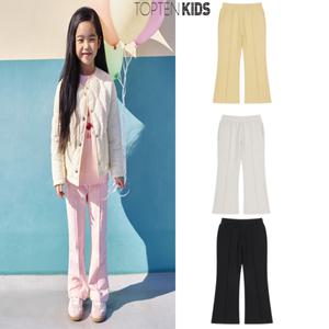 [탑텐키즈](하남점)25년 SS (여아) 테리 부츠컷 스웨트팬츠 MKF1PT2101