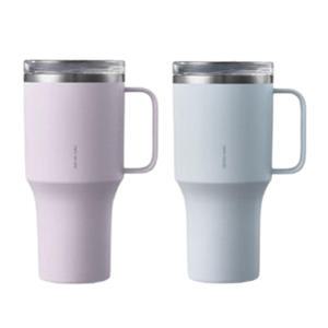 락앤락 메트로 킹 텀블러 리뉴얼 820ml, 라벤더, 1개+라이트블루, 1개