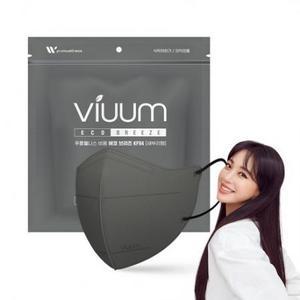 viuum 에코 브리즈 새부리형 마스크 대형 KF94, 25개입, 그레이, 1개 one option