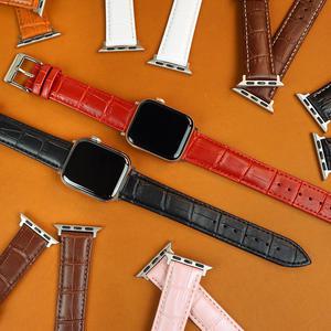[타임뷰] 스퀘어버클 소가죽 애플워치스트랩 애플워치호환밴드 시계밴드 시계줄