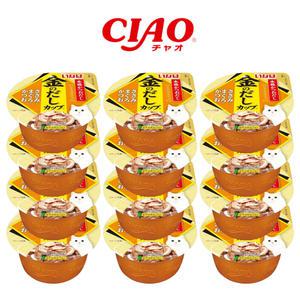 이나바 금빛육수컵 닭가슴살&참치&가다랑어 70g x 12개