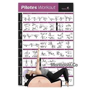필라테스 안내도 자세표 포스터 기구 매트 밴드 신발-WE23F1A
