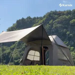(25년형) 카르닉 스위트홈 에어텐트 원터치텐트 티타늄블랙코팅 그늘막 타프 경량 사각 나들이 피크닉