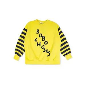 [보보쇼즈]25SS 키즈 로고 스트라이프 맨투맨 B125AC039 741