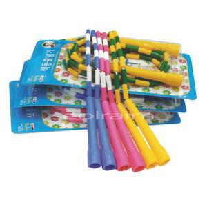 김수열줄넘기 시범 공연용 구슬 어린이 색동줄넘기(K-320)