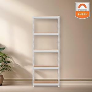 스피드랙 다용도 수납선반 600x400x2100 5단 무볼트 철제앵글선반