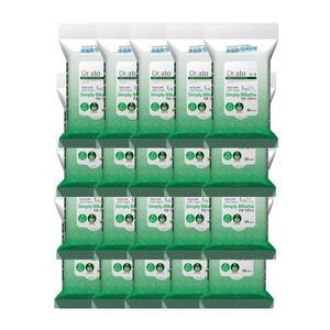 n닥터아토 콧물 전용티슈 심플리 브리드 물티슈 휴대용 20매 20팩(400매)