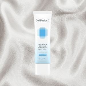 셀퓨전씨선크림 아쿠아티카선크림 쿨링썬스크린 저자극 수분 50ml 1개