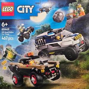 레고 시티 오프로드 경찰차 추격전 60449 크리스마스 어린이 날 선물