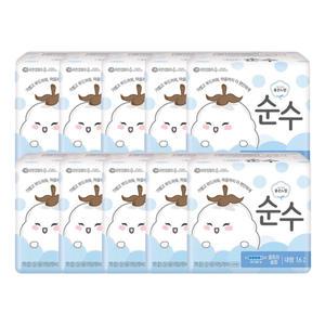 좋은느낌 순면감촉 순수 코텍스 오버나이트 생리대 모음 X10개