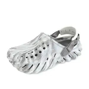 크록스 에코 마블 남성 여성 공용 클로그 샌들 슬리퍼 아쿠아슈즈 문라이트 208454-1NL