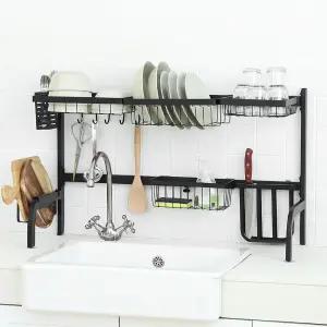 노빌리움 프라임 무타공 스탠드 식기건조대 물빠짐 기둥식 싱크대 선반 그릇 정리대