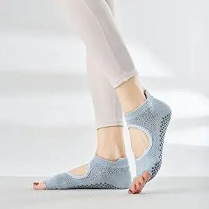 필라테스 양말 토삭스 오픈토 요가 4컬러 논슬립-WFFWSQI