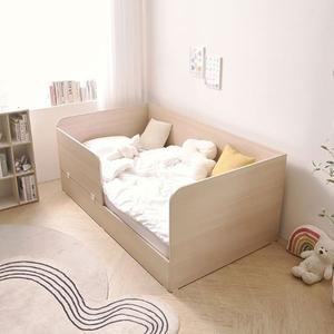 [텐스페이스]도담 키즈 안전가드 데이베드 침대 SS (독립매트포함) DO5118R(착불)