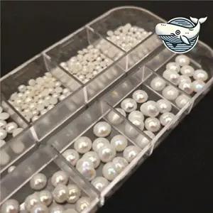 네일아트 진주파츠 화이트펄 레진아트 매력-WFHK9BT