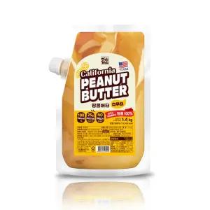 델리웰리 캘리포니아 땅콩버터 스무스 1.4kg