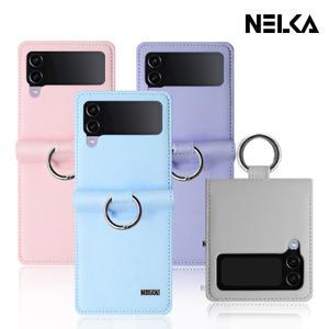 [갤럭시 Z플립4] 넬카 로렌스 다이어리 케이스 with 링홀더 SM-F721