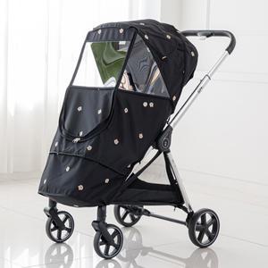 잉글레시나 일렉타 퀴드3 나우 앱티카 시그니처 자수사계절 유모차 방풍커버