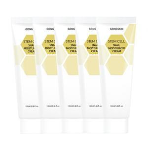 공스킨 줄기세포 달팽이 안티에이징 수분크림 100ml 5개