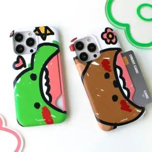 엠픽 크레용 프렌즈 카드슬림 폰케이스 무광 갤럭시S