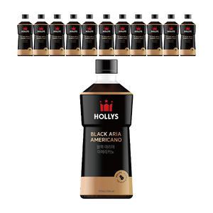 할리스 블랙아리아 아메리카노 550ml, 6입, 2개 (총 12개)