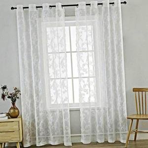 쉬폰커튼 자수커튼 주방레이스커튼 레이스커튼 (3vsMV)