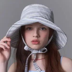 [롯데백화점]화이트샌즈 [여성]소프티 코튼 스트라이프 플로피햇 샤르빌 (3 colors)