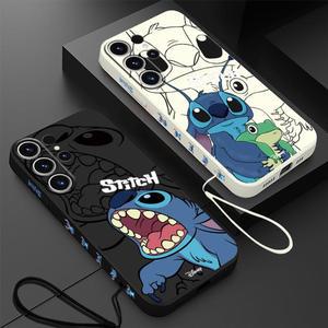 Stitch Phone Case for S21 S22 S25 S23 S24 Plus S20 S21 S22 S23 S24 25 S20 S21 S23 FE Note 10plus 20Ultra