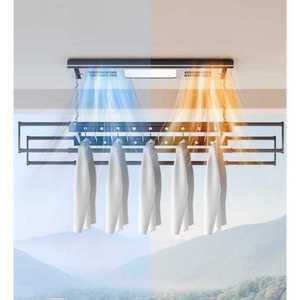 자동 빨래 건조대 아파트 테라스 천정 이불 무선 베란다