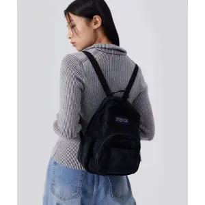 (MD PICK) 잔스포츠 JANSPORT 하프파인트 코듀로이 미니백팩 BLACK JS0A3C4JKL8 61977