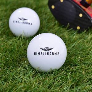 히메지 혼마 3피스 파크골프공 화이트 1개입