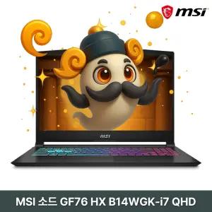 MSI 소드 GF76 HX B14WGK-i7 QHD (64GB/2TB) / rion