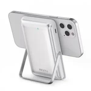 무선 고속 충전 맥세이프 보조 배터리 10000 거치형 대용량 휴대용 핸드폰 충전기 /넥스트유-5009WPB-MAG