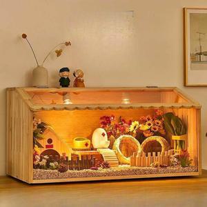 햄스터 원목 용품 40 100CM 키우기 스탠드형 30 햄스터집꾸미기 병아리 친칠라