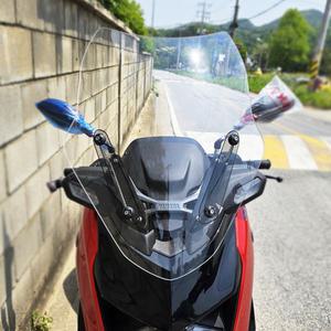 야마하 X-MAX300  25년~ 브라켓타입 윈드스크린 엑스맥스300 윈도우 25년식 XMAX300 가로 52cmX 세로 67cm