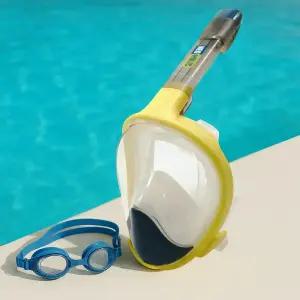 [네오홀릭][스노클링마스크]아쿠아 평면 마린