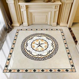 바닥 스티커 시트 장식 원형 포인트 시트지 타일 북유럽카페트 발 현관 침실