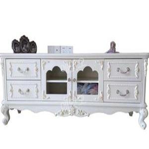 엔틱 TV 다이 서랍장 거실장 티비 선반 수납장 장식장 복고풍 인테리어 안방 클래식