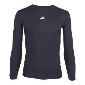 아디다스 테크핏 트레이닝 긴팔 이너웨어 블랙