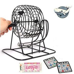 빙고게임 철재 로또 추첨기 수동 제비 뽑기 회전식 복권