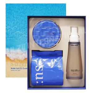 [숨37 ]숨37도 워터풀 씨씨쿠션 퍼펙트 피니쉬 01호 기획세트