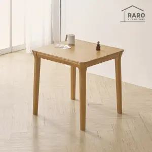 [/착불배송] 허브 800 고무나무 원목 2인 식탁 2인용 테이블