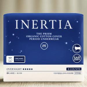 이너시아 생리대 더프리즘 입는 오버나이트 팬티형 중형 8개입 1개