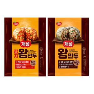 동원 개성 왕만두 2.24kg, 1개 + 김치왕만두 2.24kg, 1개